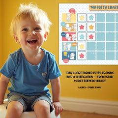 Children Reward Chart  - POTTY TRAINING