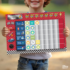 Printable Childrens Reward Chart  - CARS